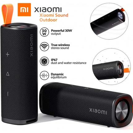 سبيكر شاومي ساوند أوتدور (Xiaomi Sound Outdoor) - قوة صوت 30 واط مع صوت جهوري عميق ومقاومة للماء والغبار IP67