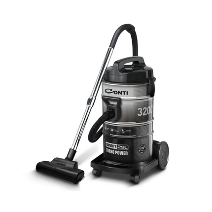 Conti Barrel Vacuum Cleaner 2200W with Durable Metal Drum for Powerful Cleaning