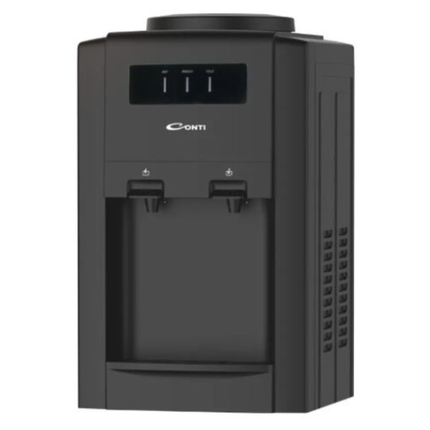 كولر ماء كونتي (Conti) مكتبي - موديل WD-T316، 2 صنبور، تبريد وتسخين فائق، تصميم مدمج، ونظام أمان متكامل