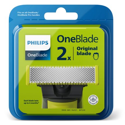 Philips OneBlade Replaceable Blade QP220/51 - Pack of 2