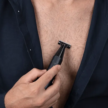 ماكينة حلاقة شاومي يوني بليد (Xiaomi Uniblade Trimmer) - شفرة مبتكرة ثلاثية الاتجاهات - 14 إعداداً للطول - مقاومة للماء IPX7 - أسود