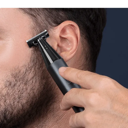 ماكينة حلاقة شاومي يوني بليد (Xiaomi Uniblade Trimmer) - شفرة مبتكرة ثلاثية الاتجاهات - 14 إعداداً للطول - مقاومة للماء IPX7 - أسود