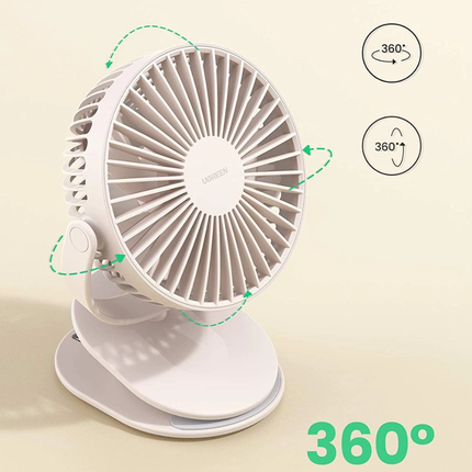 Ugreen Three-Speed Desktop Fan for Office & Home