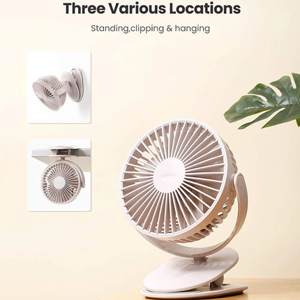 Ugreen Three-Speed Desktop Fan for Office & Home