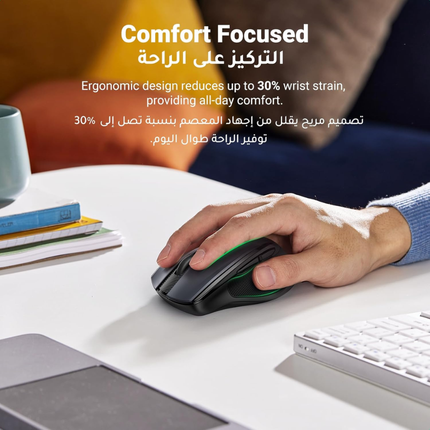 Ugreen Multi-Mode Wireless Mouse with 4000 DPI