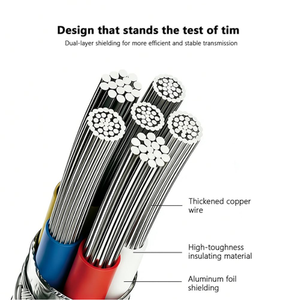 Philips DLC7060C 240W 2m Braided USB-C to USB-C Cable