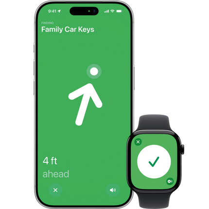 Apple AirTag (2nd Generation) - New Ultra-Wideband Chip for Pinpoint Accuracy & Enhanced Privacy