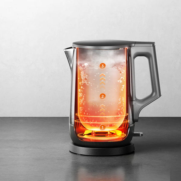 Nutricook Smart Kettle 1.7L with Digital Display & Variable Temperature Control - Black (NC-USK600) Nutricook Smart Kettle 1.7L with Digital Display & Variable Temperature Control - Black (NC-USK600)