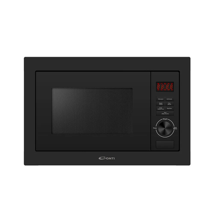 Conti Built-in Microwave 25L - 1000W Power, Stainless Steel Body, Multiple Cooking Programs, & Smart Digital Display