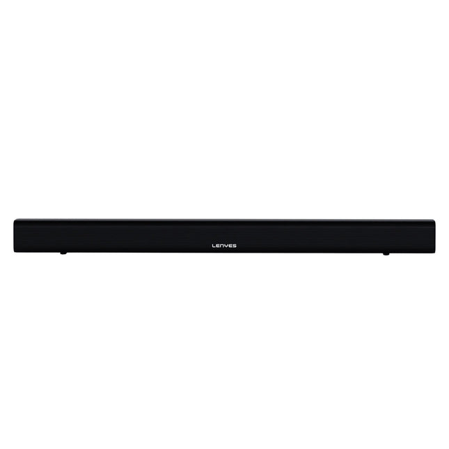 Lenyes S901 Bluetooth Soundbar Speaker - 20W Powerful Output - Dual Drivers - RGB Dynamic Lighting - Desktop & Portable Design - Wireless & Wired Connection - Black
