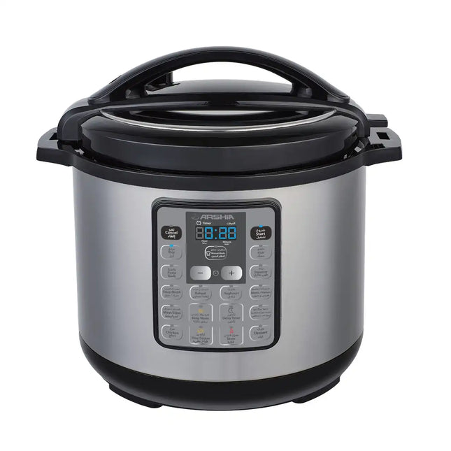 Digital Pressure Cooker 12L From Arshia Stainless Steel Black | EP135-2627