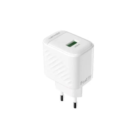 Lenyes LCH011 18W Travel Charger - WHITE
