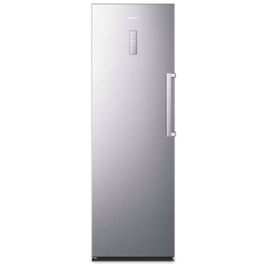 فريزر هايسنس عمودي (Hisense Upright Freezer) - سعة 260 لتر، لون فضي مع تقنية Total No Frost وتصميم أدراج منظم فريزر هايسنس عمودي (Hisense Upright Freezer) - سعة 260 لتر، لون فضي مع تقنية Total No Frost وتصميم أدراج منظم