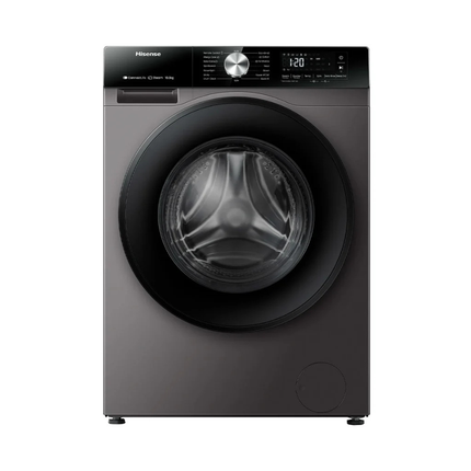 Hisense Front Load Washing Machine - 10.5kg Capacity - 1400 RPM with Inverter Motor, Steam Care & Smart Wash Technology