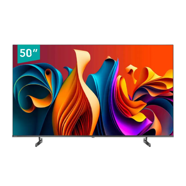 شاشة هايسنس 50 بوصة QLED 4K الذكية (Hisense 50Q6N) - تقنية Quantum Dot Color مع نظام Dolby Vision وHDR10+ ونظام تشغيل ذكي