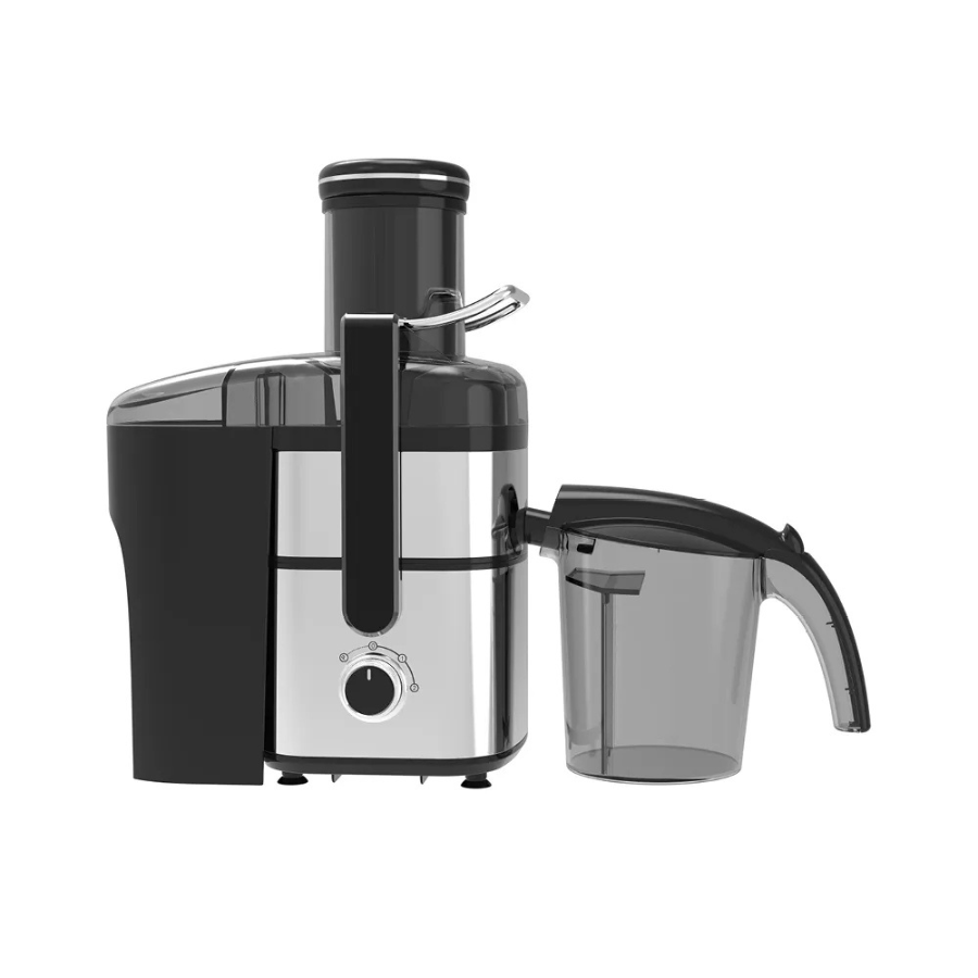 Conti Juice Extractor 1000W - Powerful Motor for Hard Fruits & Vegetables, Extra-Wide Feed Chute, Stainless Steel Blades, & 2-Speed Control
