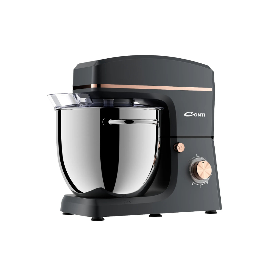 Conti Kitchen Machine 2000W - 10L Massive Capacity, Professional High-Performance Motor, 6 Speeds, & Extra-Large Stainless Steel Bowl