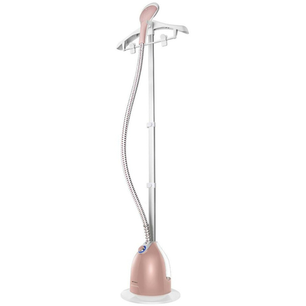 مكواة بخار عمودية كونتي 2100 واط (Conti) - موديل GS-1216-RG، خزان ماء كبير، مستويات بخار متعددة، وتصميم أنيق باللون الوردي الذهبي