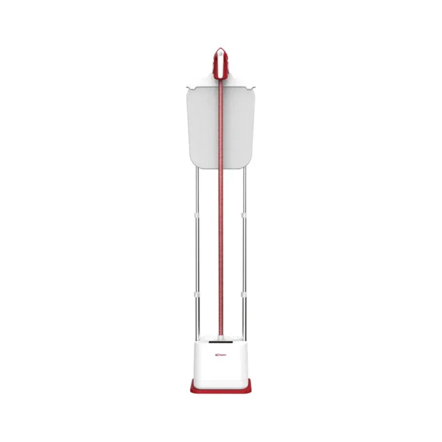Conti Vertical Garment Steamer 2000W - GS-1221-WR, Powerful Continuous Steam, Large Water Tank, Practical Design in Black & Red
