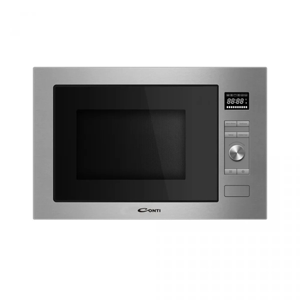 Conti Built-in Microwave 34L - 1100W Power, Stainless Steel Body, Smart Digital Control, & Professional Multi-Cooking Programs