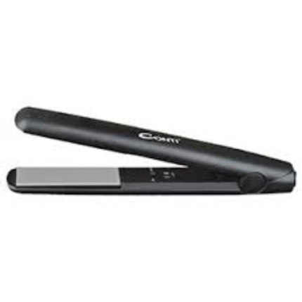 Conti Hair Straightener - Model HS-1910-SB, Original Ceramic Plates, Precise Temperature Control, Ergonomic Design, & Superior Heat Protection