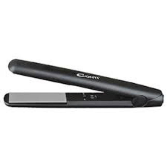 Conti Hair Straightener - Model HS-1910-SB, Original Ceramic Plates, Precise Temperature Control, Ergonomic Design, & Superior Heat Protection