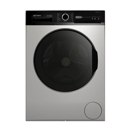Conti Front Load Washing Machine - 8kg, 1200 RPM, Titanium Black Color, A+++ Energy Efficiency, Smart Wash Programs, & Quiet Motor