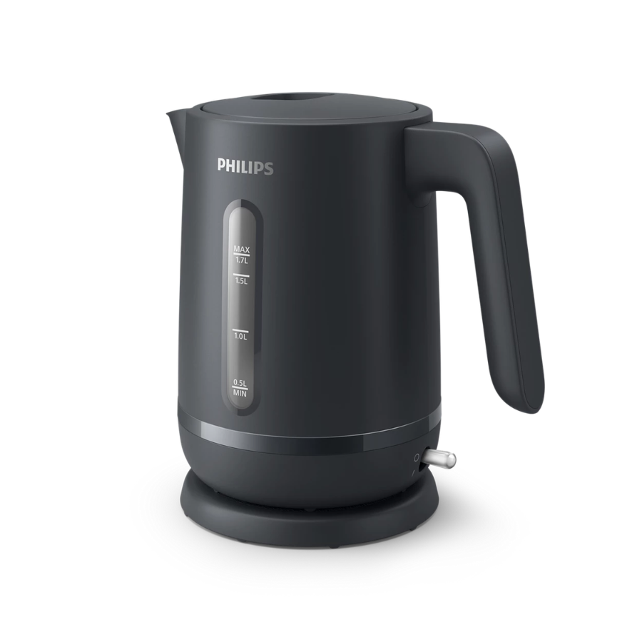 Philips Kettle - 1.7L Capacity, Durable Stainless Steel Build, Fast Boiling, Integrated Safety System, & Cordless Base - Essentials Collection HD9314/90 Philips Kettle - 1.7L Capacity, Durable Stainless Steel Build, Fast Boiling, Integrated Safety System, & Cordless Base - Essentials Collection HD9314/90