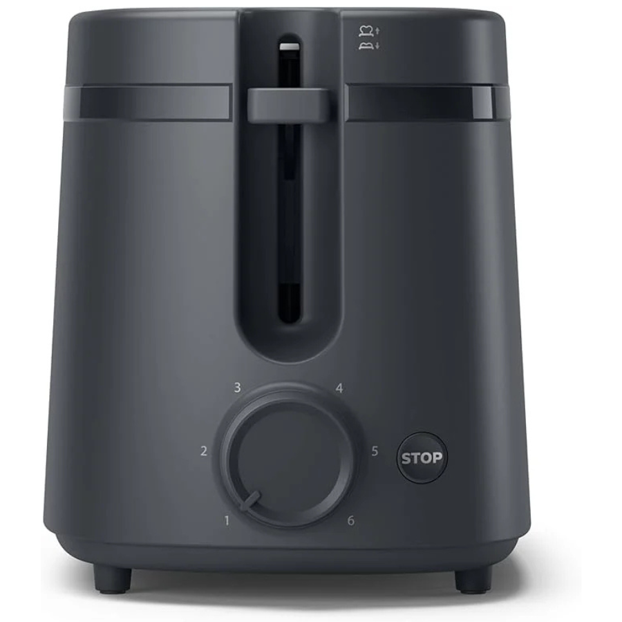 Philips Toaster - 2 Slots, 650W Power, 8 Browning Settings, Automatic Shut-off, & Compact Design - HD2510/90 Philips Toaster - 2 Slots, 650W Power, 8 Browning Settings, Automatic Shut-off, & Compact Design - HD2510/90