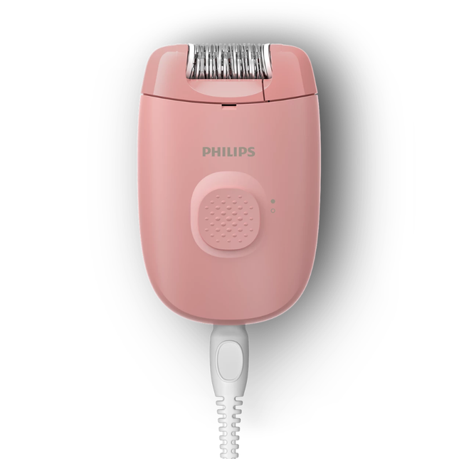 آلة إزالة الشعر فيليبس (Philips) - سلكية، مجموعة 2000، نظام إزالة فعال، سرعتان للتحكم، رأس قابل للغسل، وتصميم مريح