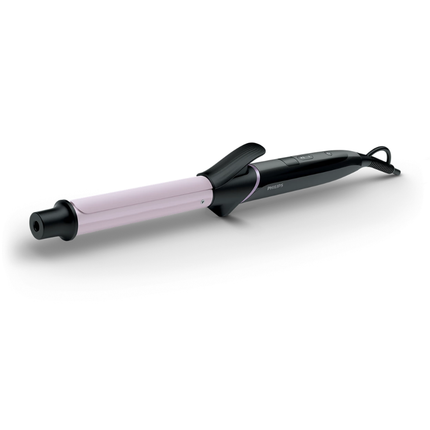 Philips Hair Curler - 25mm Barrel, Ceramic Coating, Digital Temperature Control, Cool Tip, & Safety Stand - StyleCare BHB864/03