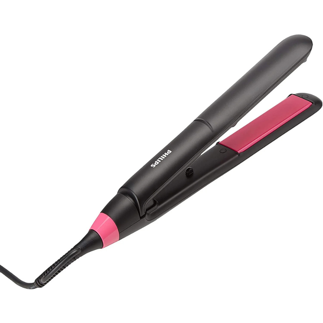 Philips StraightCare Essential Hair Straightener - Keratin Ceramic Plates, ThermoProtect Technology, 2 Temperature Settings, Fast Heat-up - BHS375/03