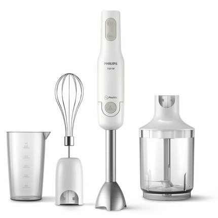 Philips Hand Blender 700W - Compact Design, Durable Blades, & Multiple Speeds for Sauces and Soups