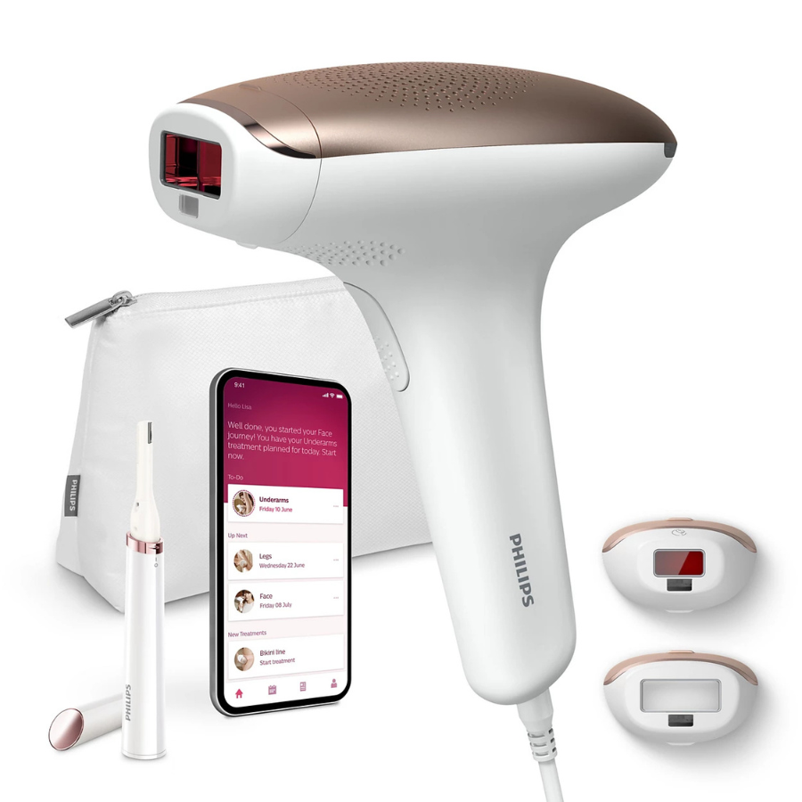 Philips Lumea Advanced IPL Hair Removal Device - BRI921/60, Body and Face Attachments, Skin Tone Sensor