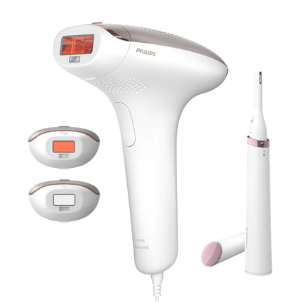 Philips Lumea Advanced IPL Hair Removal Device - BRI923/60, 3 Attachments (Body, Face, Bikini), Skin Tone Sensor