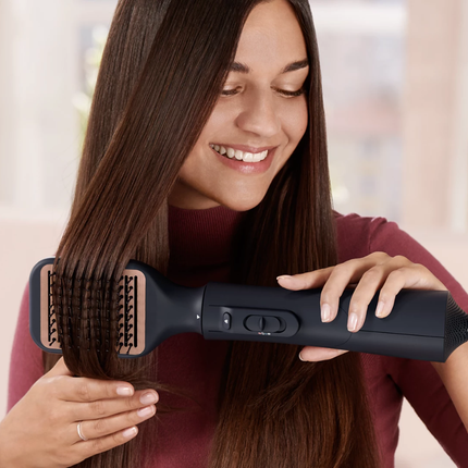 Philips Air Styler Series 5000 - Hot Air Styler, Ionic Tech, Thermal Brush, Care+ Setting, 1000W - BHA530/03