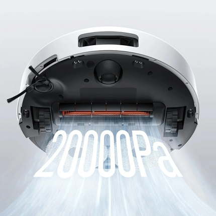 مكنسة شاومي روبوت فاكيوم 5 (Xiaomi Robot Vacuum 5) - قوة شفط 4000 باسكال مع نظام ممسحة مدمج وملاحة ليزر LDS ذكية