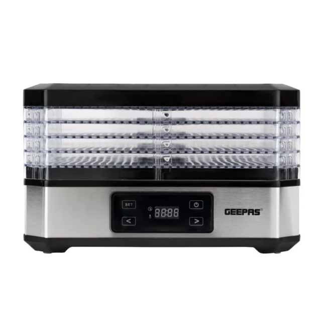 Geepas Digital Food Dehydrator 500W GFD63013UK