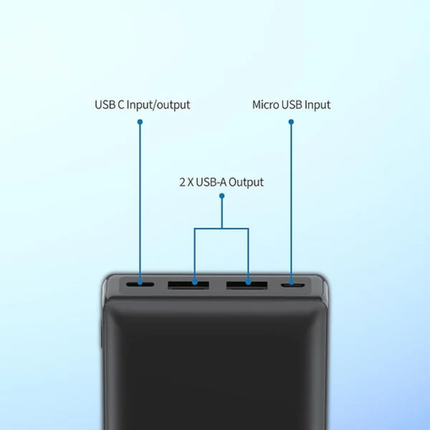 باور بنك فيليبس شحن سريع 20 واط DLP7721C