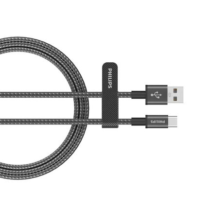 Philips DLC5030A 1m USB-A to USB-C Cable (3A)