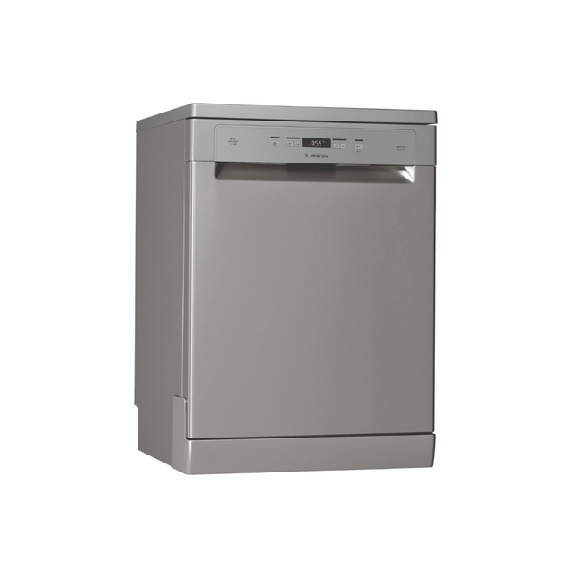 غسالة صحون أريستون (Ariston Dishwasher - LFC 3C26 W X) - سعة 14 مكان تخزين مع 7 برامج غسيل وهيكل من الفولاذ المقاوم للصدأ
