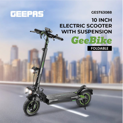 Geepas GeeBike Foldable 10-Inch Electric Scooter GEST63088