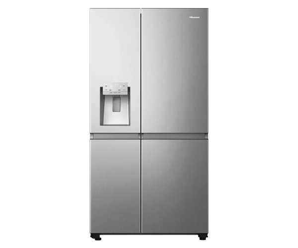 Hisense Side-by-Side Fridge 601L | RS819N4ISU | Stainless Steel