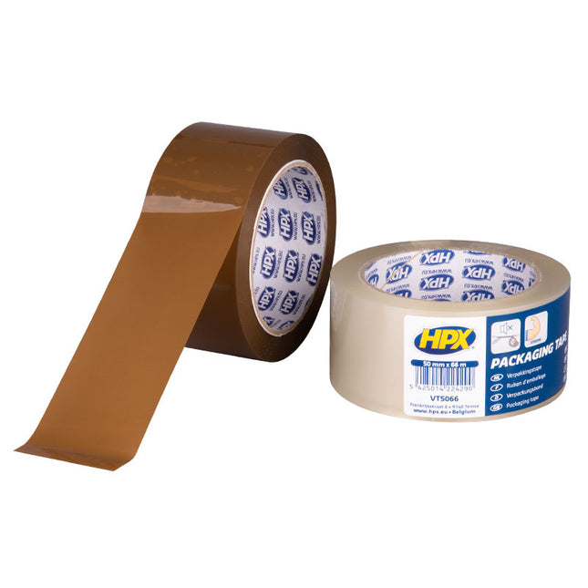 Packaging tape brown 50 mm  x 66 m