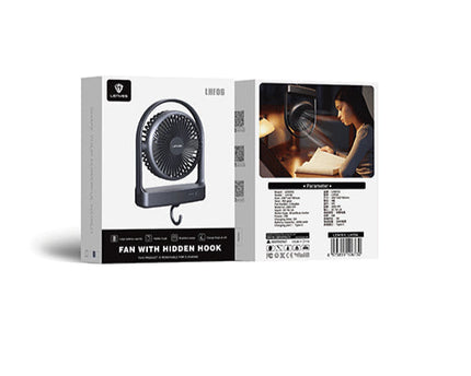 LENYES LHF06 Small Table Fan- Black