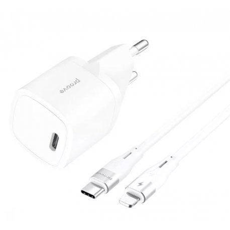 شاحن Proove Silicone Power بقوة 20 واط + كابل من Type-C إلى Lightning شاحن Proove Silicone Power بقوة 20 واط + كابل من Type-C إلى Lightning