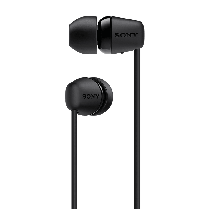 سماعات سوني (Sony) لاسلكية داخل الأذن WI-C200 - لون أسود سماعات سوني (Sony) لاسلكية داخل الأذن WI-C200 - لون أسود