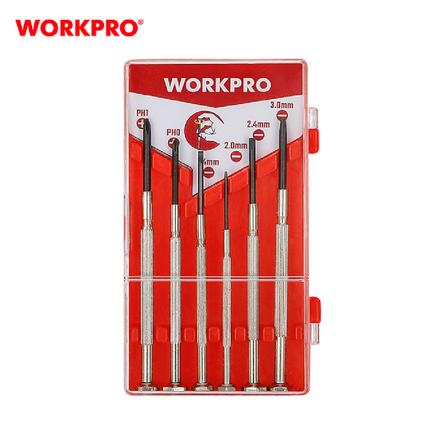 WORKPRO 6-Piece Precision Screwdriver Set