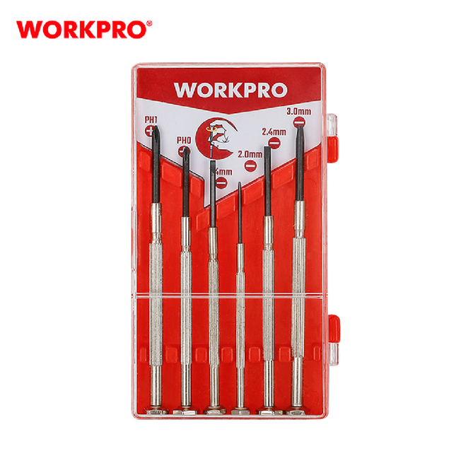 WORKPRO 6-Piece Precision Screwdriver Set