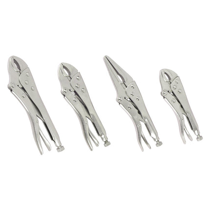 Workpro 4-Piece Locking Pliers Set